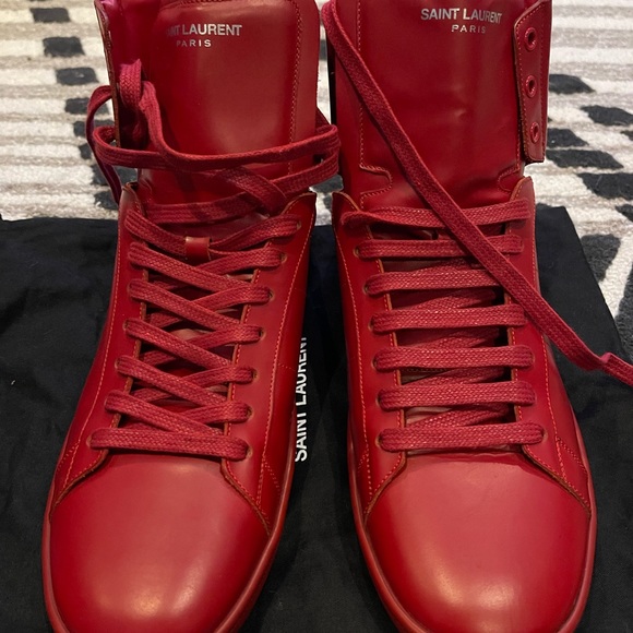 Almost new Saint Laurent sneakers. These are Authentic. - Picture 5 of 9
